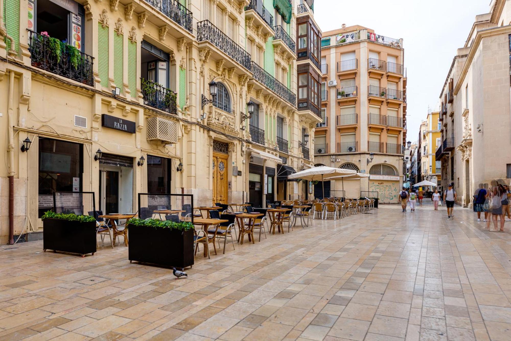 Hb Apartments - Apartamento Alicante Rambla Mercado Central Playa - El Loft Del Barrio ภายนอก รูปภาพ